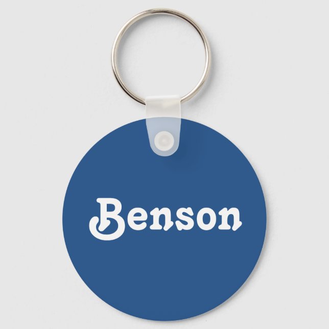 Schlüsselketten-Benson Schlüsselanhänger (Vorderseite)