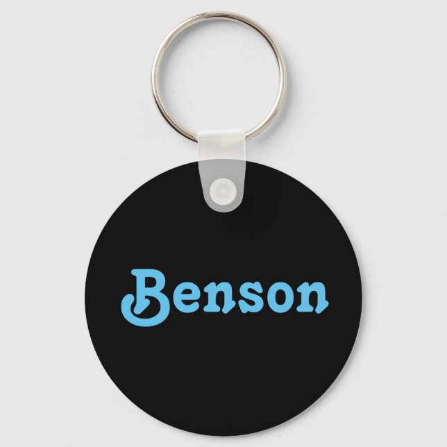 Schlüsselketten-Benson Schlüsselanhänger (Vorderseite)