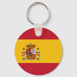 Schlüsselketten der spanischen Flagge Schlüsselanhänger