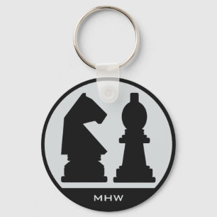 Schlüsselketten des kundenspezifischen Monogramms Schlüsselanhänger