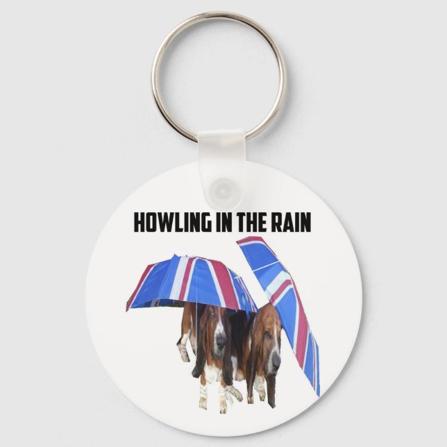 Schlüsselketten im Regen Schlüsselanhänger (Vorderseite)