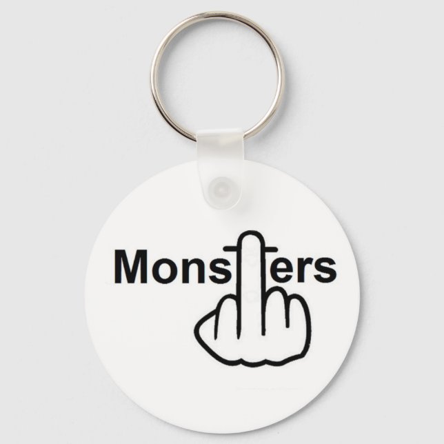 Schlüsselketten-Monster-Dreh Schlüsselanhänger (Vorderseite)