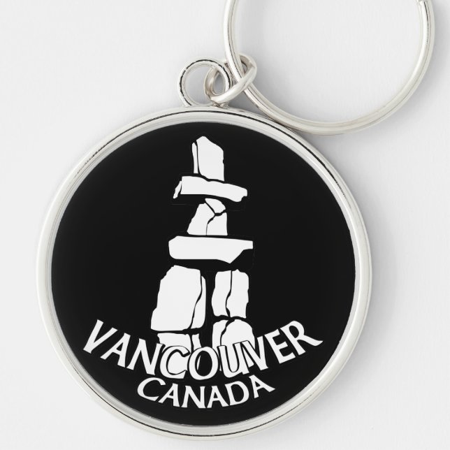 Schlüsselketten-Vancouver-Andenken Vancouvers Schlüsselanhänger (Vorne)