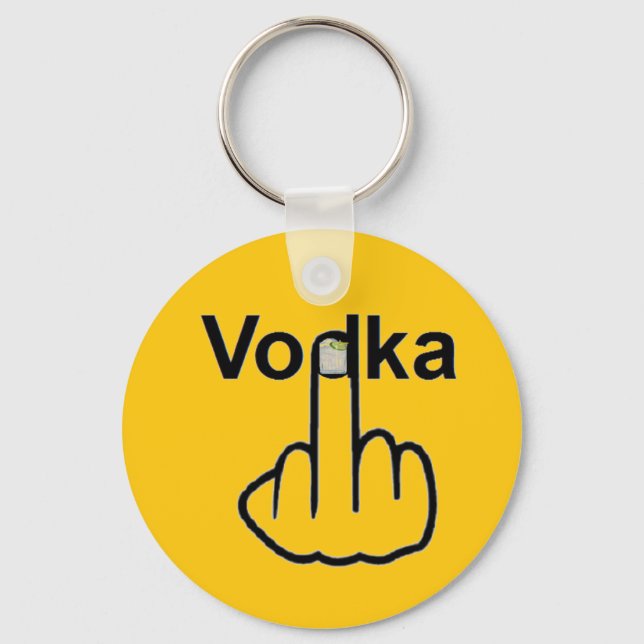 Schlüsselketten-Vodka-Dreh Schlüsselanhänger (Vorderseite)