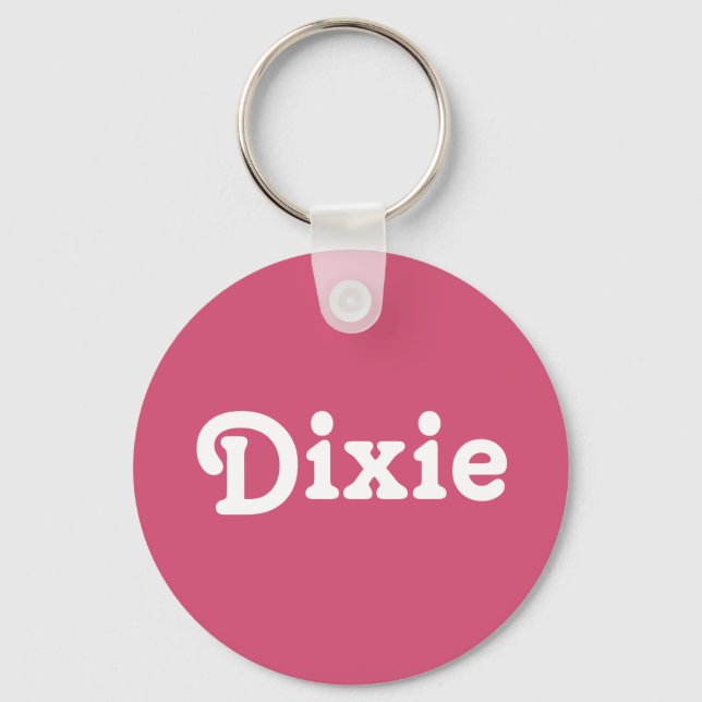 Schlüsselkettendixie Schlüsselanhänger (Vorderseite)