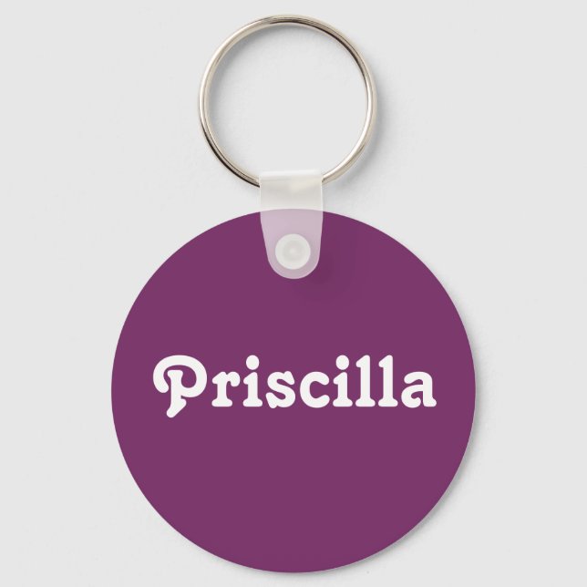 Schlüsselkettenpriscilla Schlüsselanhänger (Vorderseite)