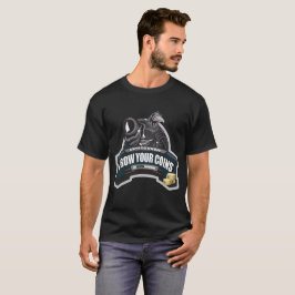 Schlüsselkrähe - krähen Ihr Münzen-Shirt T-Shirt