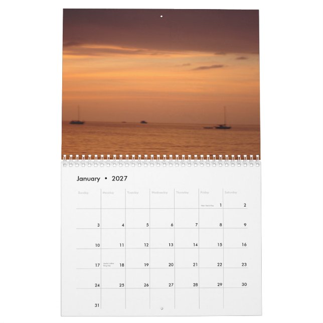 Schlüssellargokalender Kalender (Jan 2027)