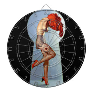 Schlüsselloch Pin Up Dartscheibe