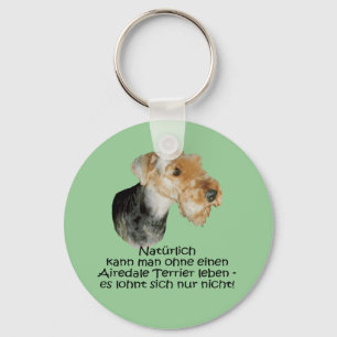 Schlüsselrier "Airedale" Schlüsselanhänger