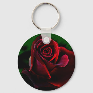 Schlüsselring der majestätischen Rose Schlüsselanhänger