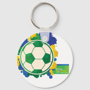 Schlüsselring Reihe Brasilien - Ball Schlüsselanhänger