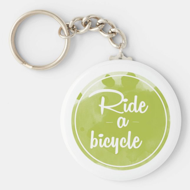 Schlüsselring ride ich den Bicycle Schlüsselanhänger (Vorne)