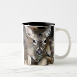 Schlüsselrotwild-Tasse Zweifarbige Tasse