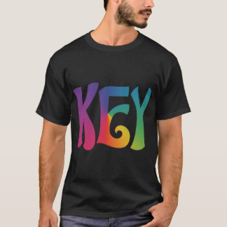 Schlüsseltext Design Herren T-Shirt
