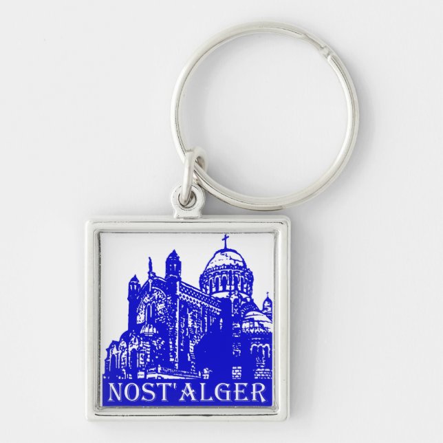 Schlüsseltür Notre Dame d'Alger Schlüsselanhänger (Vorne)