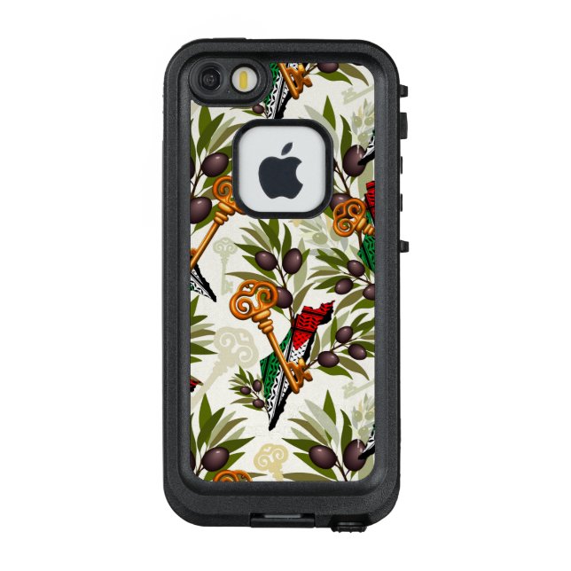 Schlüsselzeichen des Rückkehrrechts Palästinas LifeProof iPhone Hülle (Rückseite)