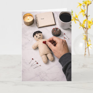 Schlussmachen ist hart, endgültige Illustration Karte