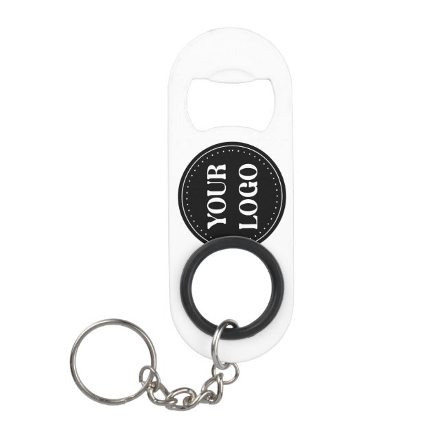 Schmal, modern, poliert und anpassbar mini flaschenöffner (Vorderseite)
