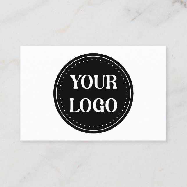 Schmal, modern, poliert und anpassbar visitenkarte (Vorderseite)