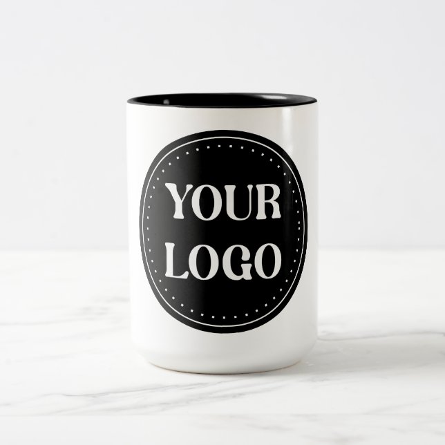 Schmal, modern, poliert und anpassbar zweifarbige tasse (Mittel)