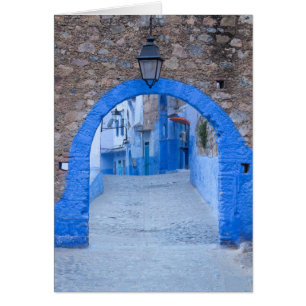 Schmale Straße von Chefchaouen