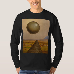 Schmale Wiedersehen-Shirt (großes Langschläfenlogo T-Shirt