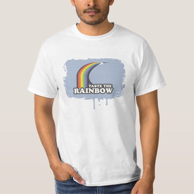 SCHMECKEN SIE DEN REGENBOGEN - .PNG T-Shirt (Vorderseite)