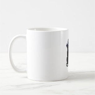 Schmeißen Sie die Buttertasse hoch, die Sie gerade Kaffeetasse