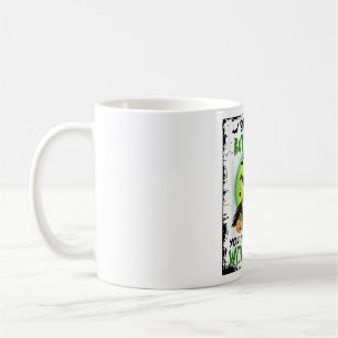 Schmeißen Sie die Buttertasse hoch, die Sie gerade Kaffeetasse