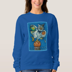 SCHMELLE MEINE HALLOWEEN MÜHE. SWEATSHIRT
