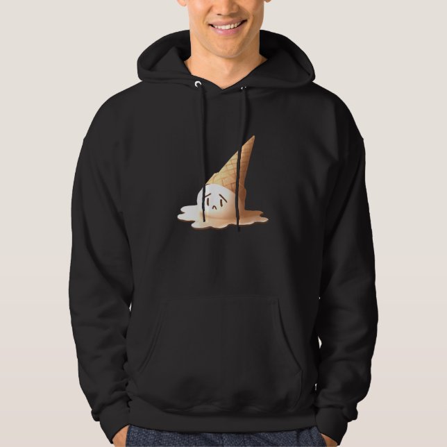Schmelze Traubeneis Hoodie (Vorderseite)
