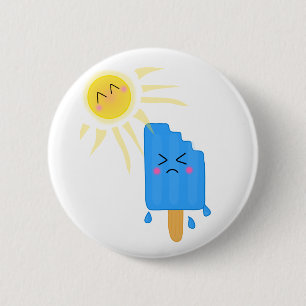 schmelzende Eiscreme Button