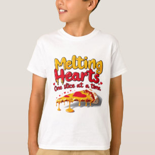 Schmelzende Herzen, eine Scheibe für einen T - Shi T-Shirt