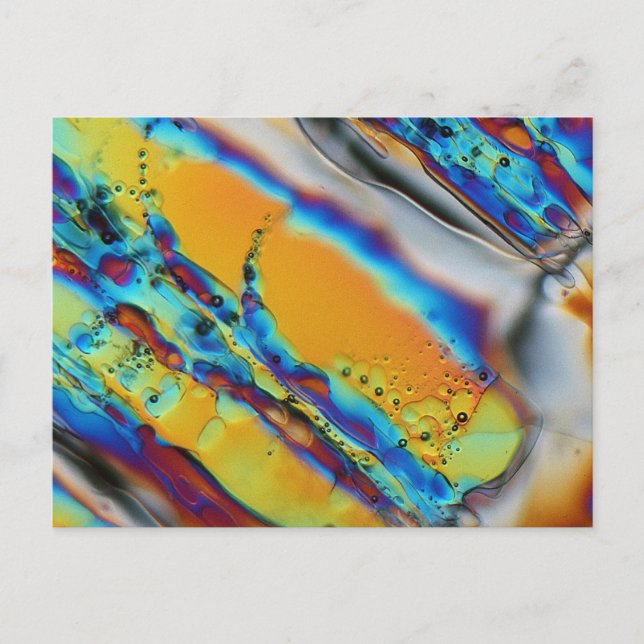 Schmelzereis Postkarte (Vorderseite)