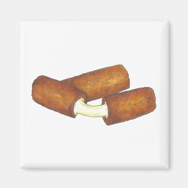 Schmelzkäse Feinschmecker Magnet (Vorne)
