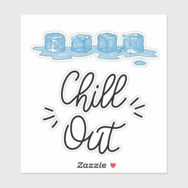 Schmelzkuben-Aufkleber Aufkleber (Blatt)