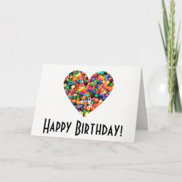 Schmelzperle Lover Geburtstag Karte