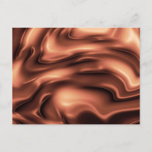 Schmelzschokolade Postkarte
