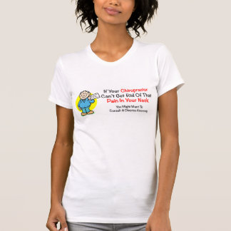 Schmerz im Hals-Damen-Shirt T-Shirt
