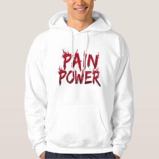 Schmerz ist Macht – Grunge Gothic Streetwear Hoodie
