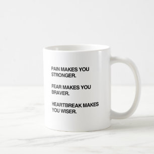 SCHMERZ MACHT DICH STÄRKER.png Kaffeetasse