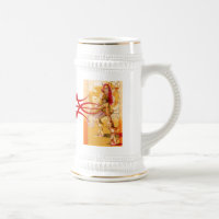Schmerz-Stern-Sünden-rote Stammes- Logo-Tasse