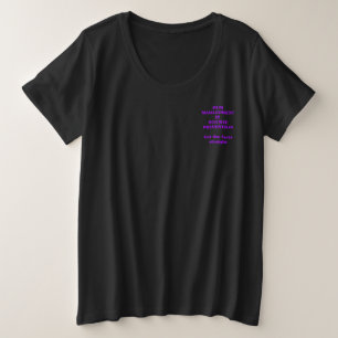 SCHMERZBEHANDLUNG IST SELBSTMORDPRÄVENTION  GROßE GRÖßE T-Shirt