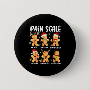 Schmerzbewertung Lebkuchen Trauma Krankenschwester Button