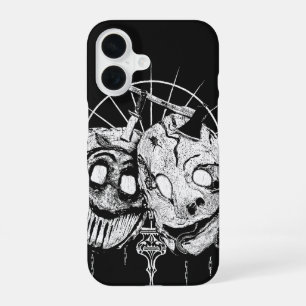 Schmerzmaske Okkult Streetwear iPhone 16 Hülle