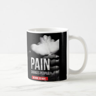 Schmerzveränderungen Menschen - Motivierend Traini Kaffeetasse