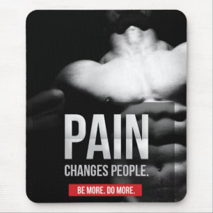 Schmerzveränderungen Menschen - Motivierend Traini Mousepad