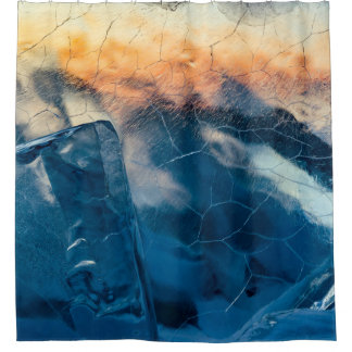 Schmetterglas Duschvorhang