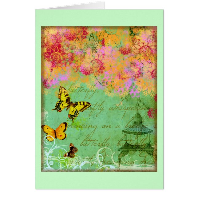 Schmetterling, (Vorne)